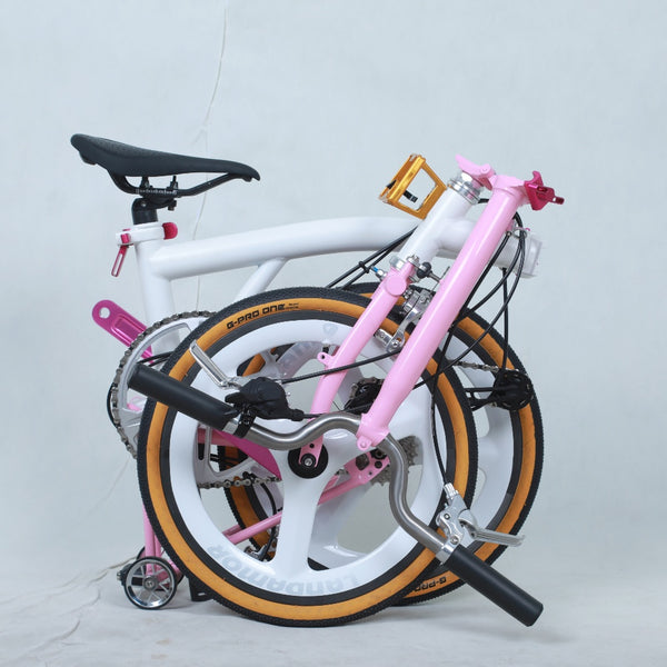 Ultra-lightweight  Titanium Brompton