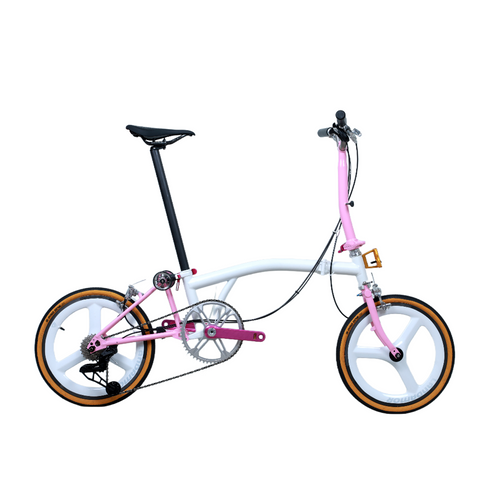 Ultra-lightweight  Titanium Brompton