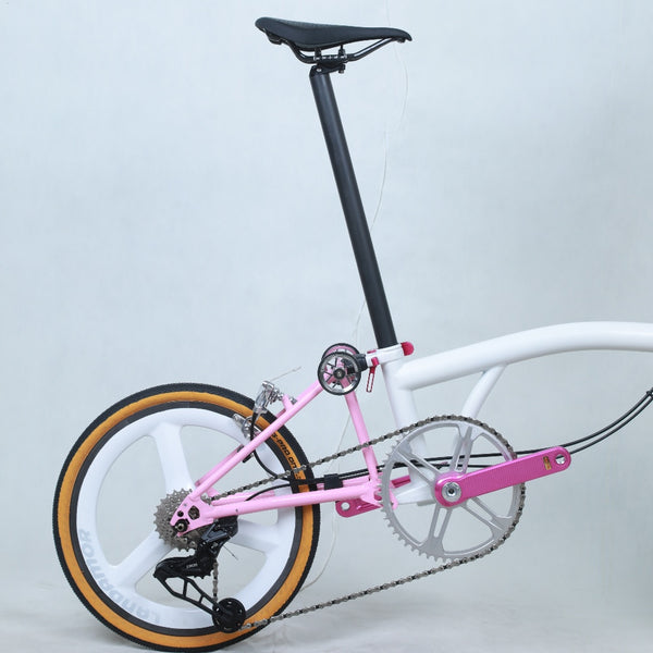 Ultra-light weight  Titanium Brompton