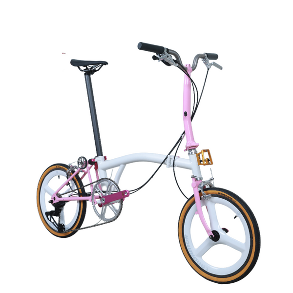Ultra-light weight  Titanium Brompton