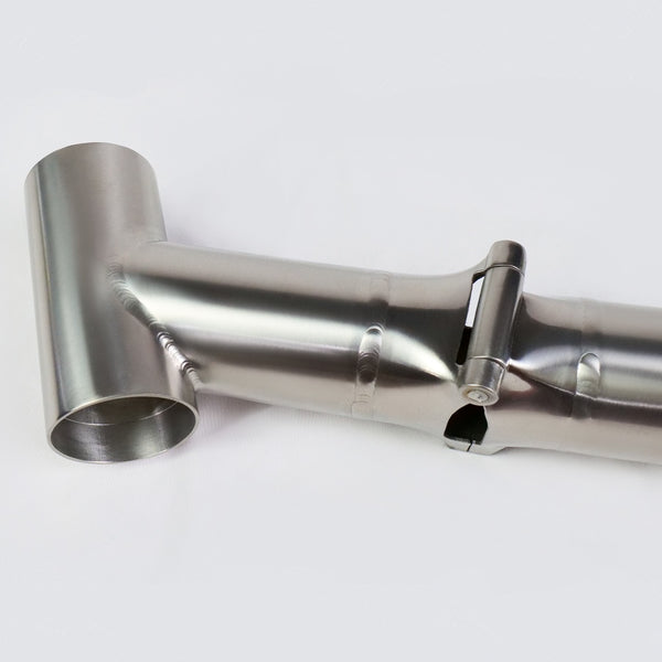 COMEPLAY / HEXATI Ultimate Titanium Brompton T Line Main Frame | 3D Printed Hinge & BB | 1320g Only