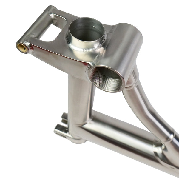 COMEPLAY / HEXATI Ultimate Titanium Brompton T Line Main Frame | 3D Printed Hinge & BB | 1320g Only