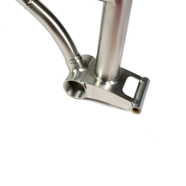 COMEPLAY / HEXATI Ultimate Titanium Brompton T Line Main Frame | 3D Printed Hinge & BB | 1320g Only