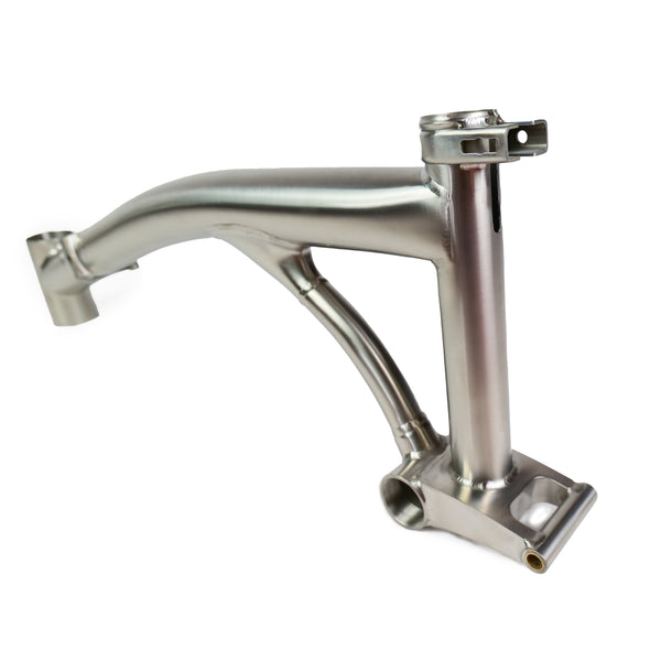 COMEPLAY / HEXATI Ultimate Titanium Brompton T Line Main Frame | 3D Printed Hinge & BB | 1320g Only