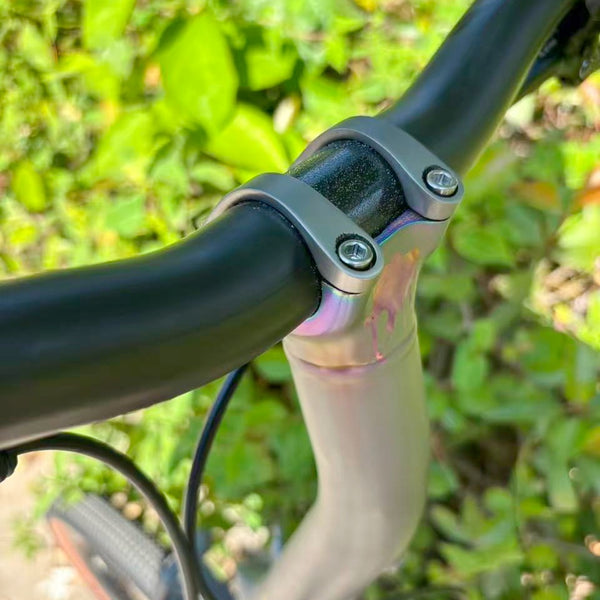 HEXATI T20 ELite Custom Splash – 9.2kg Full-Titanium Gravel Folding Bike with SRAM Rival AXS and titanium cranks