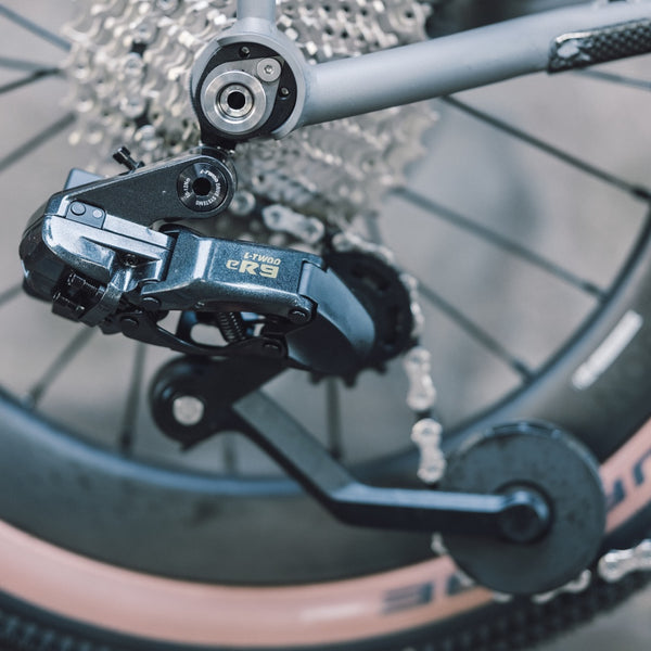 HEXATI T20 ELite Custom Paint – Titanium Gravel Folding Bike--with L-TWOO ER9 wireless groupsets
