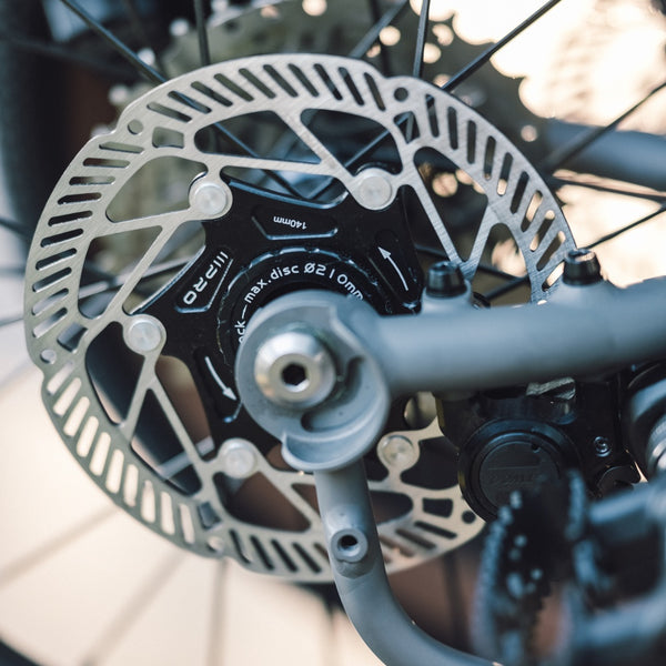 HEXATI T20 ELite Custom Paint – Titanium Gravel Folding Bike--with L-TWOO ER9 wireless groupsets