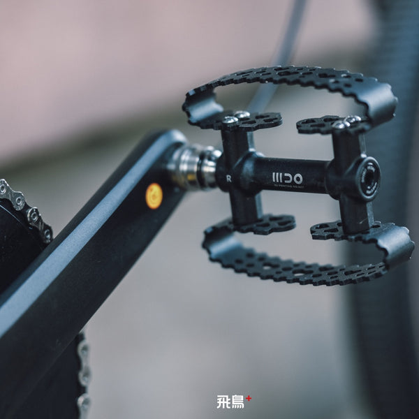 HEXATI T20 ELite Custom Paint – Titanium Gravel Folding Bike--with L-TWOO ER9 wireless groupsets