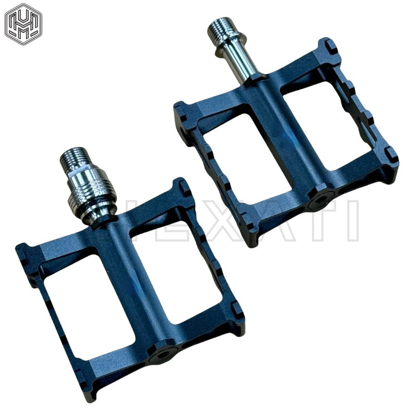 CNC Titanium Spindle Left Detachable Pedals for Brompton Bicycle