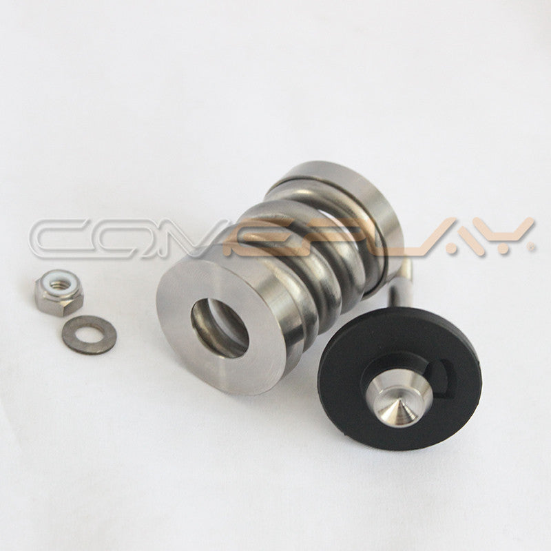 Titanium coil Spring Shock Absorber Titanium Spring Suspension Full Se ...