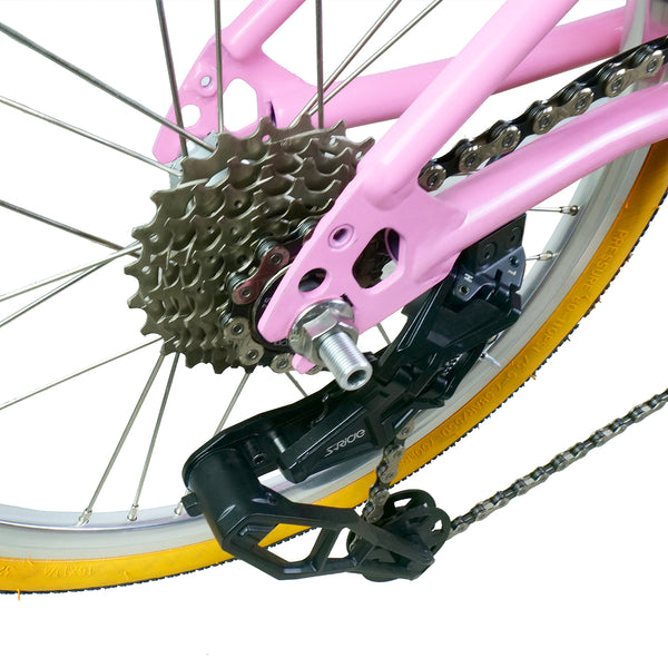 S-ride External 7 Speed Groupset Set transmission system for Brompton A/C/P/T Line Modified Rear Tensioner Shifter Chain Guide Cog Set