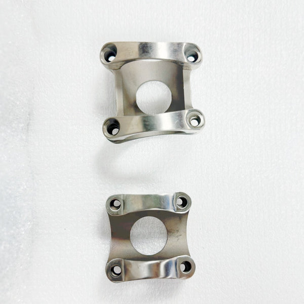 Titanium Stem Front Clamp (Strip-Shape) –  for Custom Frame Builders