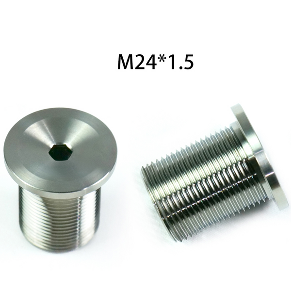 HEXATI / COMEPLAY Titanium BMX Fork Top Cap/Compression Bolt (M24 x 1.5mm)