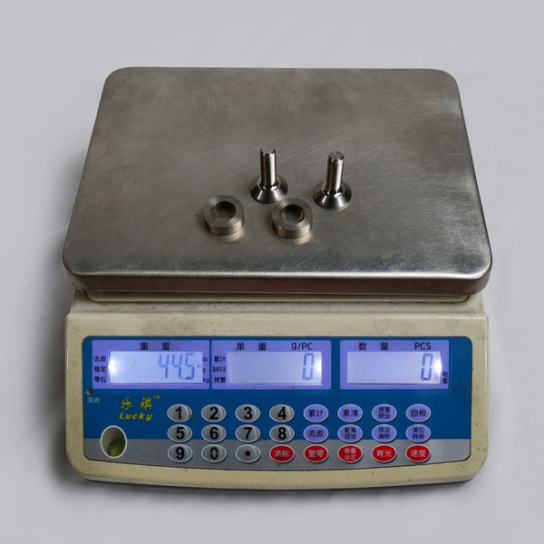 HEXATI / COMEPLAY Titanium Crank Spindle Bolt / Washer Kit  for BMX Spindle 22mm