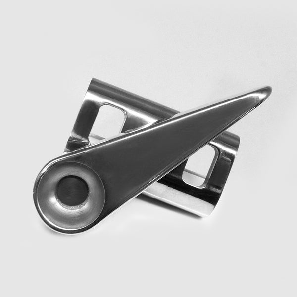 Titanium Hinge Clamp Set for Brompton Titanium Easy Shells + Hinge Clamp Levers for Brompton Folding Bike