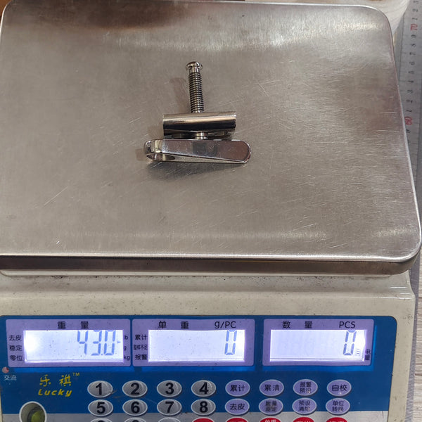 Titanium Hinge Clamp Set for Brompton Titanium Easy Shells + Hinge Clamp Levers for Brompton Folding Bike