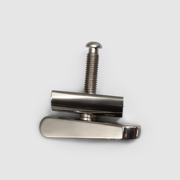 Titanium Hinge Clamp Set for Brompton Titanium Easy Shells + Hinge Clamp Levers for Brompton Folding Bike