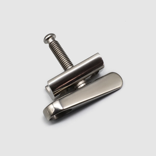 Titanium Hinge Clamp Set for Brompton Titanium Easy Shells + Hinge Clamp Levers for Brompton Folding Bike