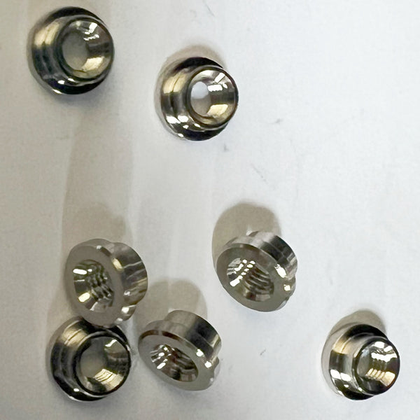 Titanium M5 Boss – Titanium Mounting Points for Racks, Fenders & Water Bottle Cages