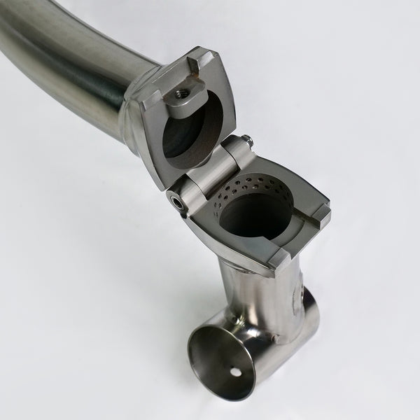 COMEPLAY / HEXATI Ultimate Titanium Brompton G Line Main Frame | 3D Printed Hinge & BB | 1351g Only