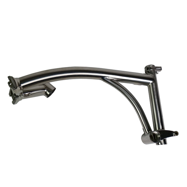 COMEPLAY / HEXATI Ultimate Titanium Brompton G Line Main Frame | 3D Printed Hinge & BB | 1351g Only