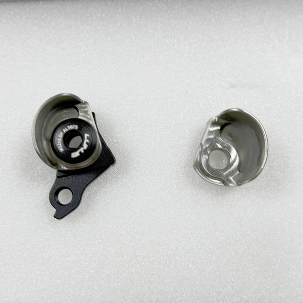 Titanium UDH Flanged 12mm Rear Dropout – Replaceable Hanger, M12×1.5 Thread