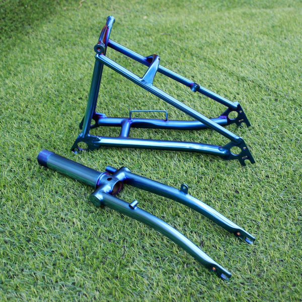  Titanium Fork + Rear Triangle for Brompton ACP Line