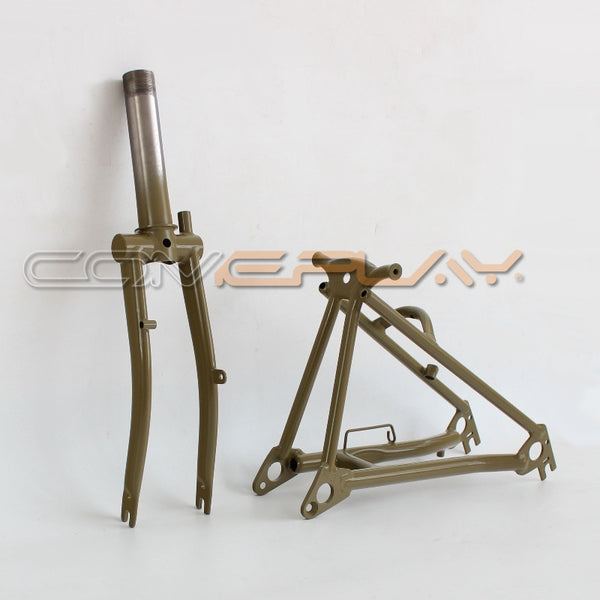  Titanium Fork + Rear Triangle for Brompton ACP Line