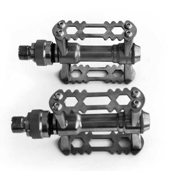  Full Titanium Double Quick-Release Pedals
