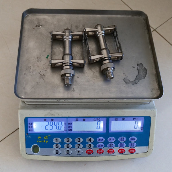  Full Titanium Double Quick-Release Pedals