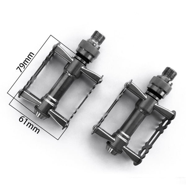  Full Titanium Double Quick-Release Pedals