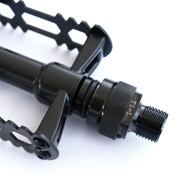  Full Titanium Double Quick-Release Pedals