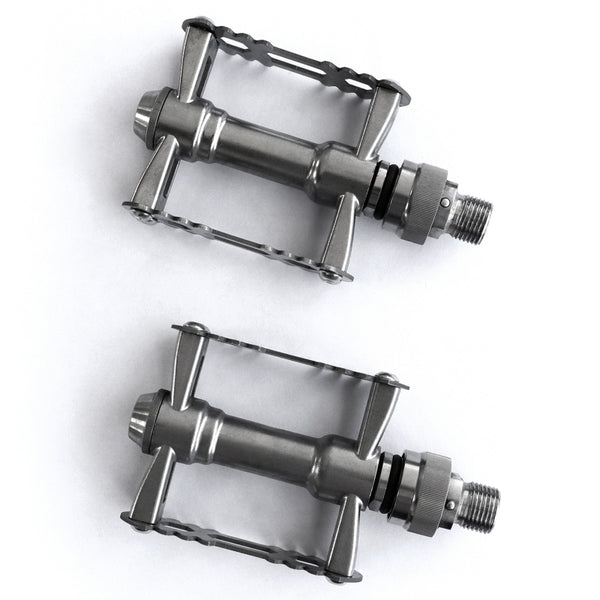  Full Titanium Double Quick-Release Pedals