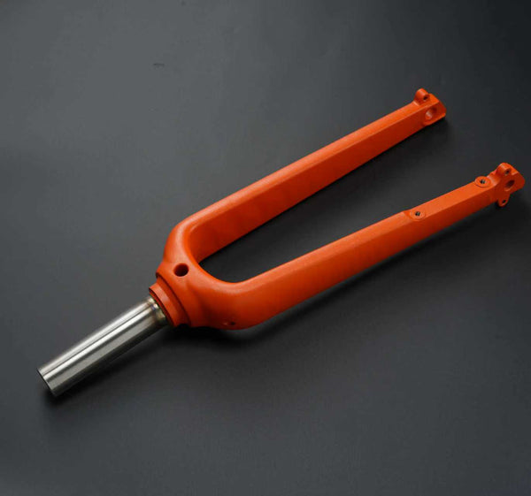 Ultra-Light 3D Printed Titanium Fork for Brompton G Line | 20" 406 | Thru-Axle | 439g