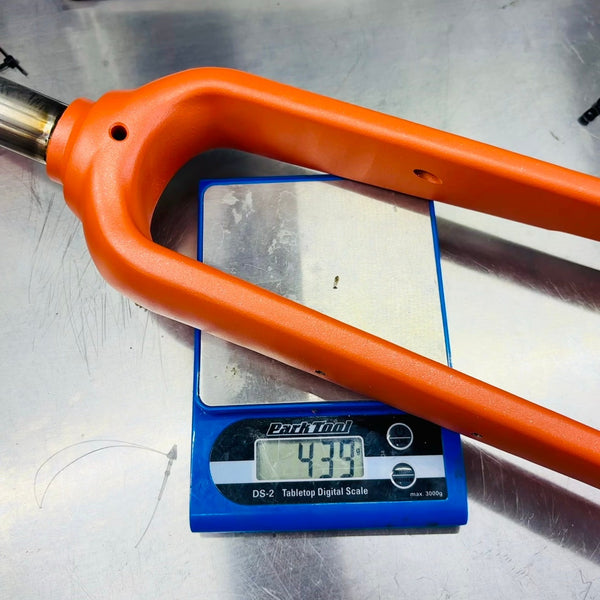 Ultra-Light 3D Printed Titanium Fork for Brompton G Line | 20" 406 | Thru-Axle | 439g