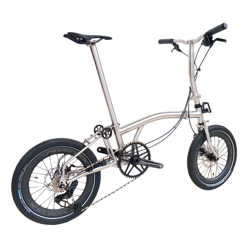 18 inchx2.0 Full Titanium Trifold brompton