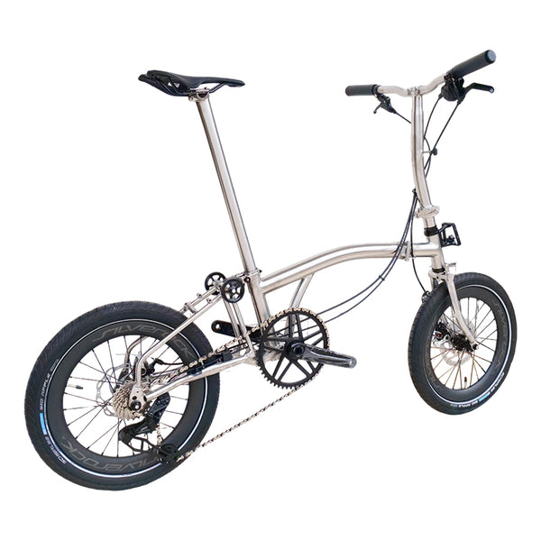 18 inchx2.0 Full Titanium Trifold brompton