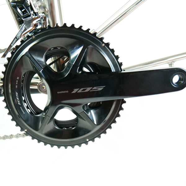 Full aero titanium alex moulton AM GT (Mk III) bike--stem type