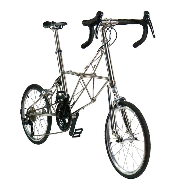 Full aero titanium alex moulton AM GT (Mk III) bike--stem type