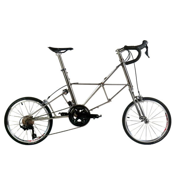 Full aero titanium alex moulton AM GT (Mk III) bike--stem type