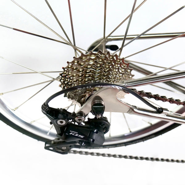 Full aero titanium alex moulton AM GT (Mk III) bike--stem type