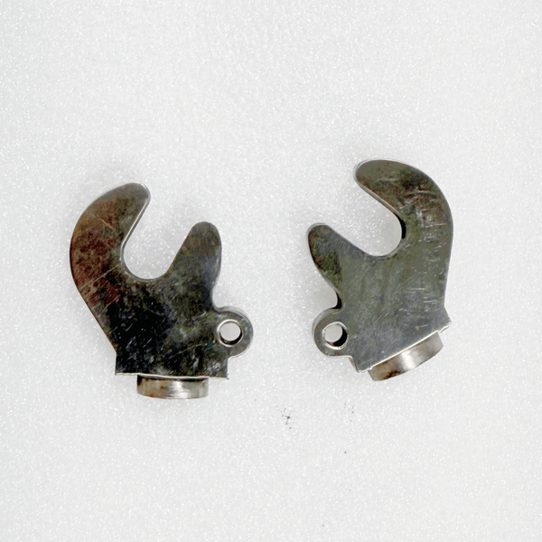 Titanium Front Dropouts – 10mm Quick Release, Single Eyelet, M5 x 0.8