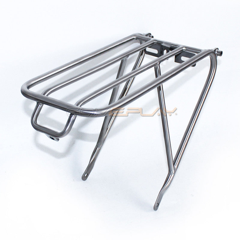 Titanium Standard Rear Rack For Brompton/3Sixty – TITANIUM BIKE