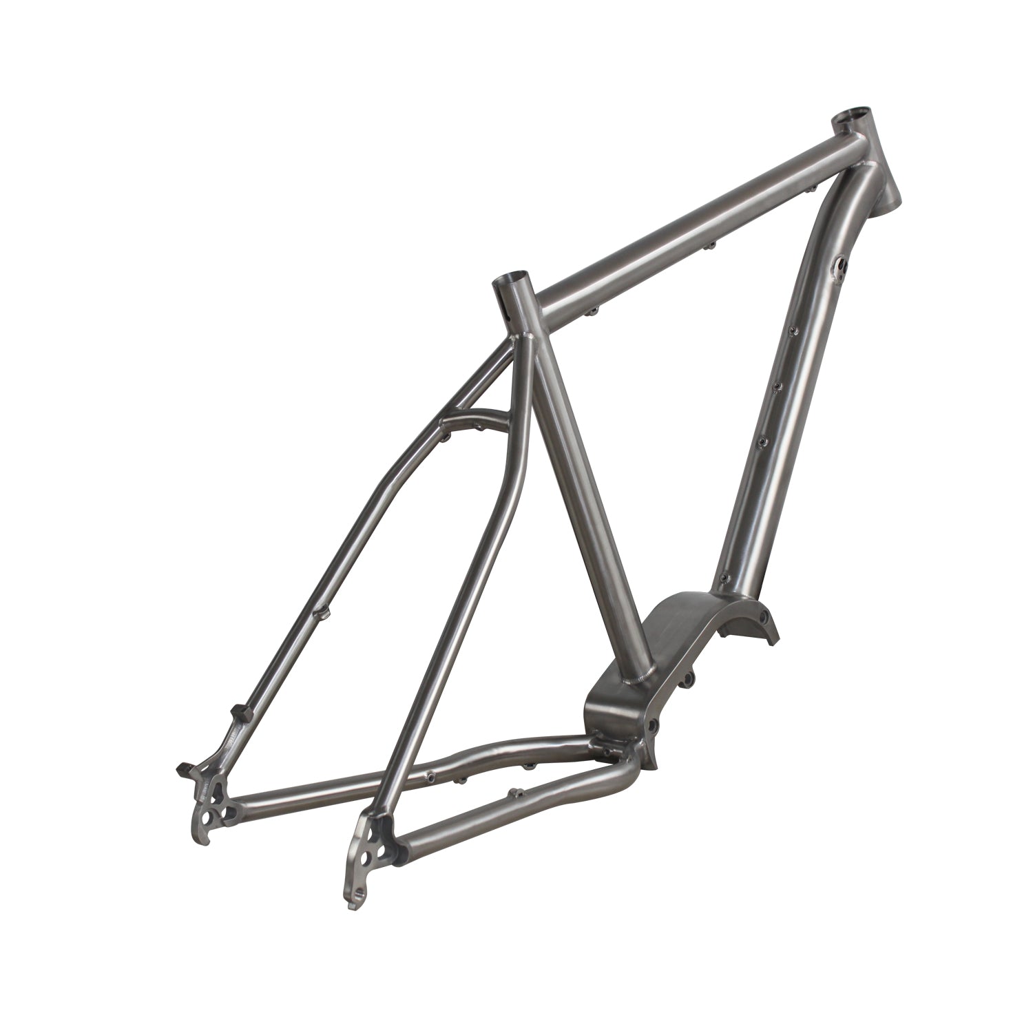 TITANIUM ELECTRIC BIKE FRAME E-BIKE FRAMESET With Mid TITANIUM ELECTRIC BIKE FRAME E-BIKE FRAMESET With Mid