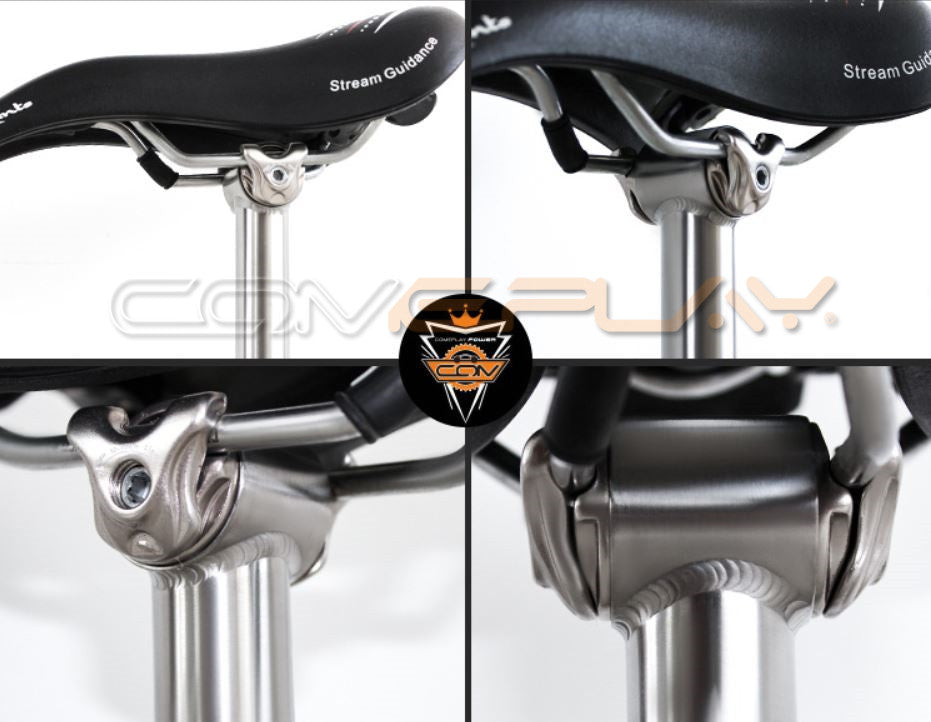 Seat post for Brompton Bicycle Brompfication Titanium Seat post for Brompton Bicycle Brompfication Titanium