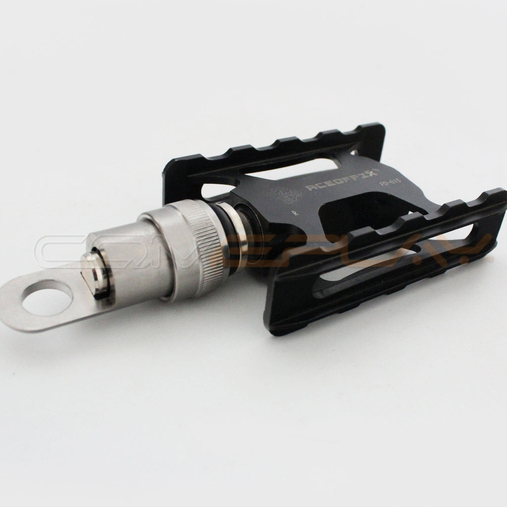 brompton quick release pedals Titanium MKS TPW QD Pedal Holder for Brompton Bicycle Ti Quick Release – TITANIUM BIKE
