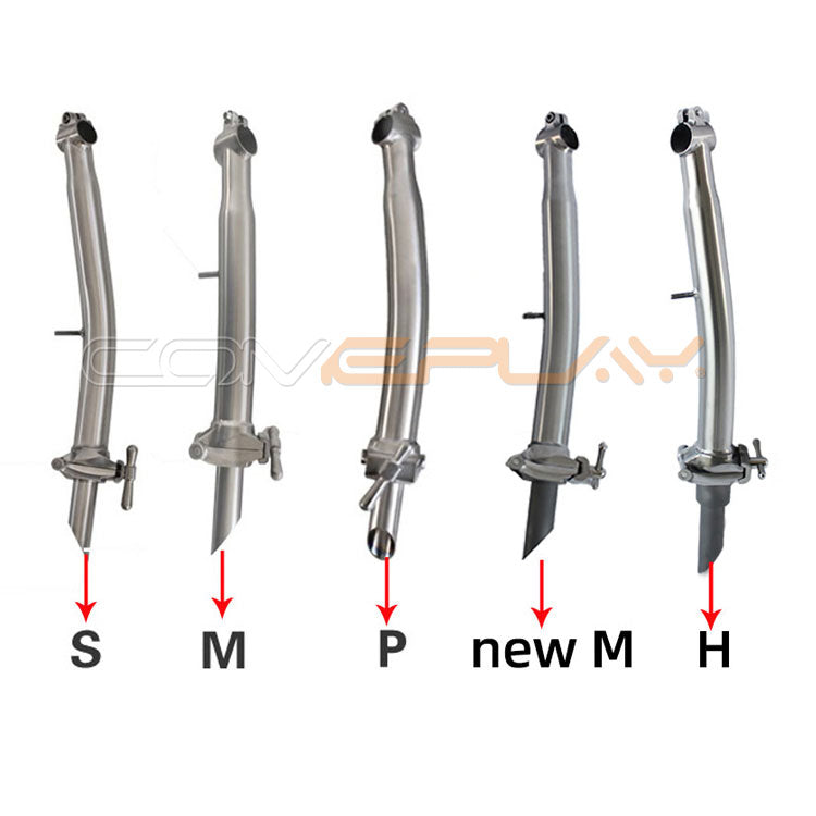 ■Brompton M-type Stem + Handle Bar set■ Titanium Brompton Stem Handle Post titanium brompton quill