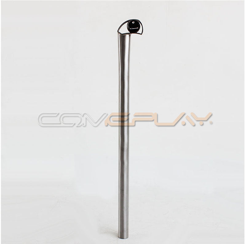 Brompfication Titanium Seatpost Brompton titanium seat pillar with  Integrated Saddle Clamp