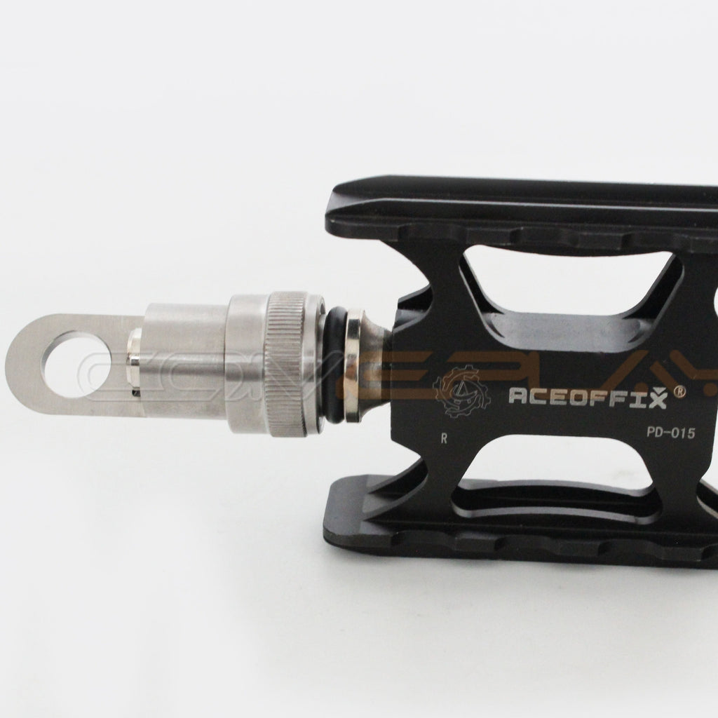 aceoffix pedal Titanium MKS TPW QD Pedal Holder for Brompton Bicycle Ti Quick Release – TITANIUM BIKE