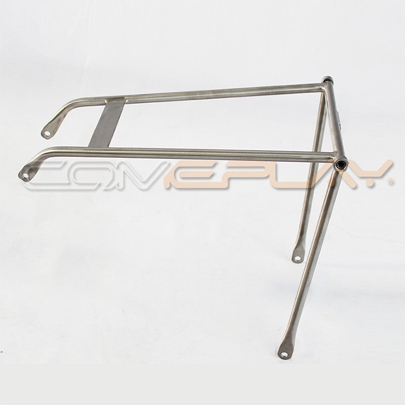 Titanium foldable Rear Rack For P Line & T Line Brompton – TITANIUM BIKE